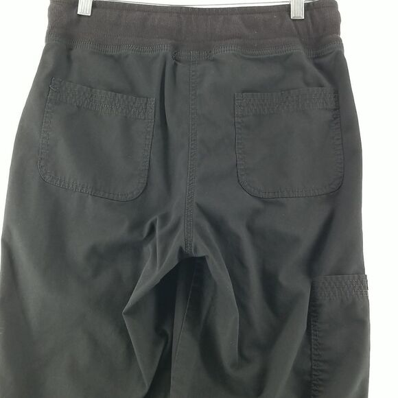 🎁5/$25 kOI Scrubs Pants Women's Small Black Front Waist Tie Pockets Relaxed Fit - Picture 7 of 12